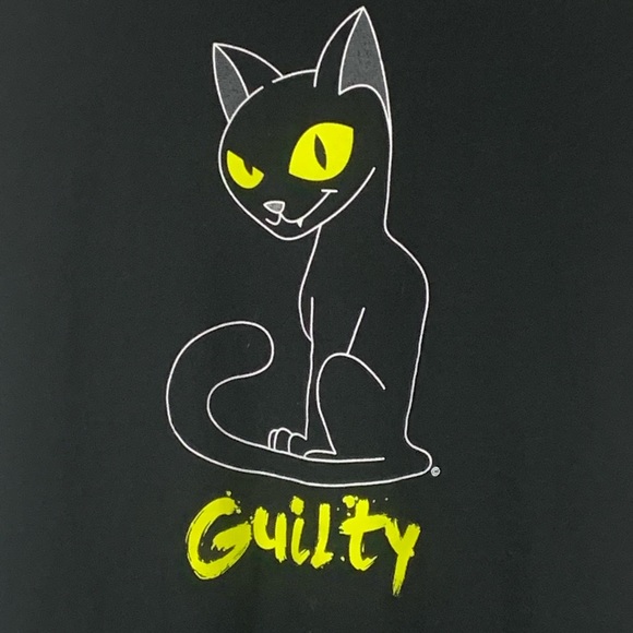 Guilty Black Cat Classic Girl Tee - Picture 4 of 5
